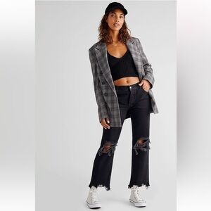 Free People We The Free Maggie Mid-Rise Straight-Leg Jeans